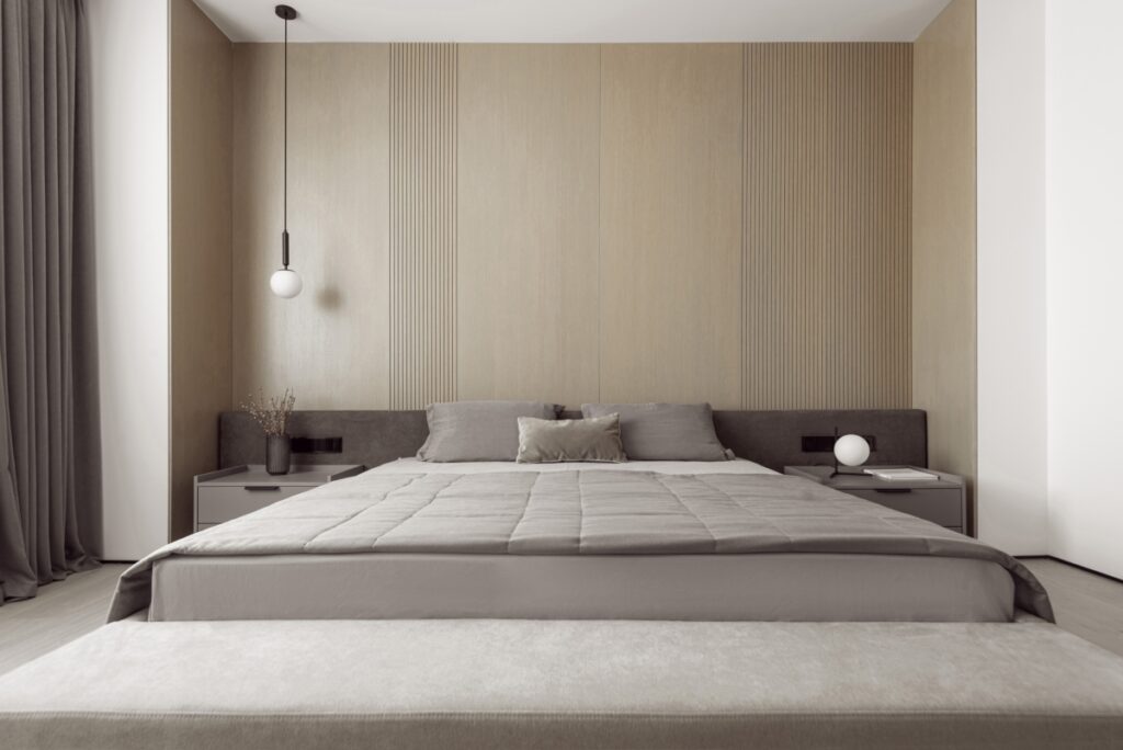 An apartment in Astana with a slight Asian touch. Kvadrat architects
