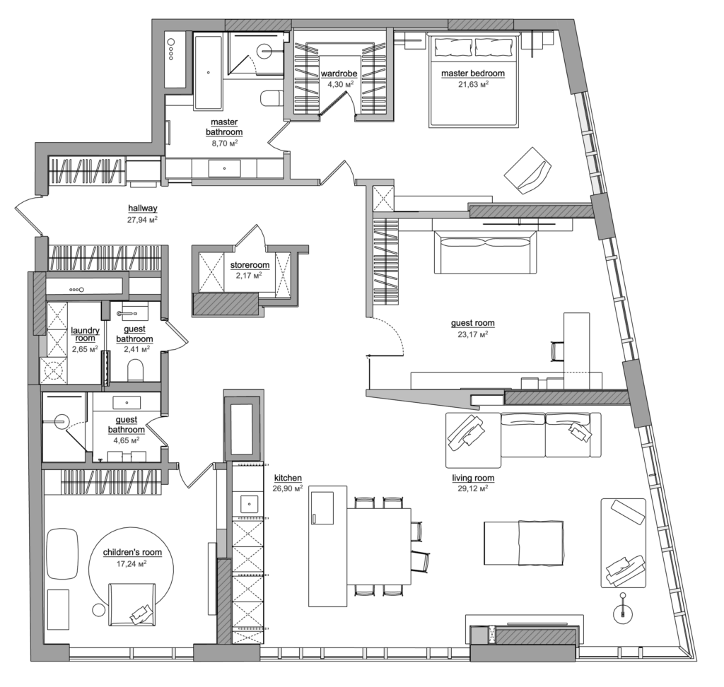 Mosfilm Babayants Architects layout