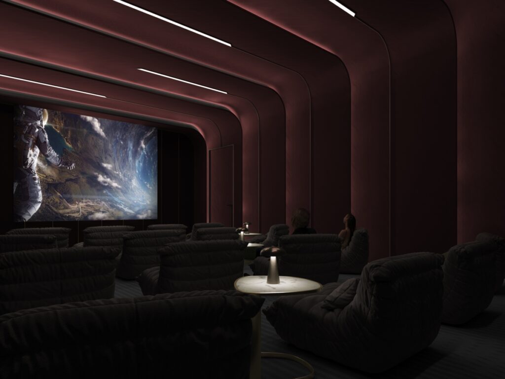 Pininfarina Architecture Iconic Tower Dubai Internet City Podium Cinema